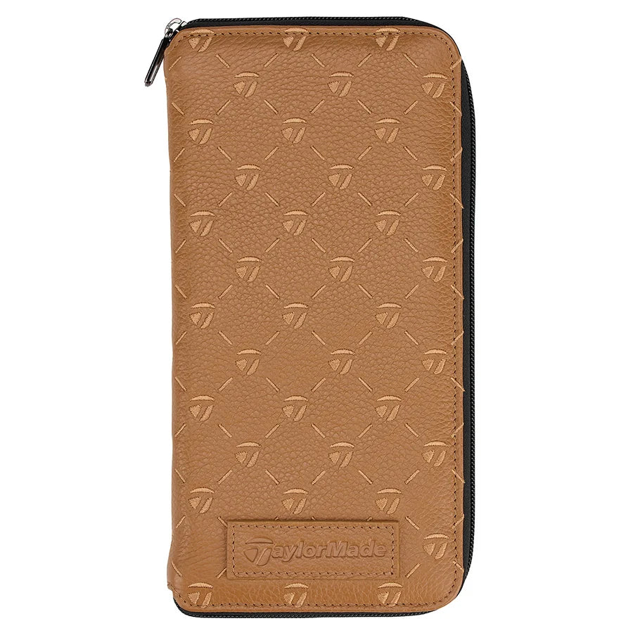 Leather Monogram Glove Caddie
