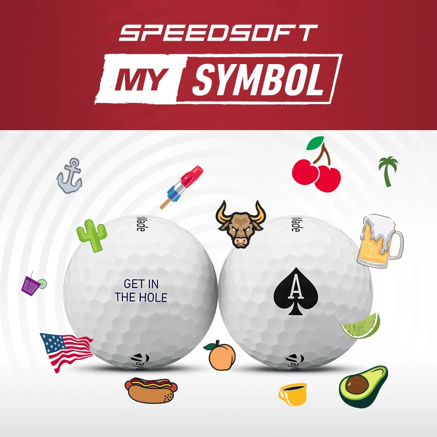 SpeedSoft MySymbol Golf Balls