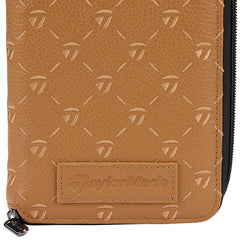 Leather Monogram Glove Caddie