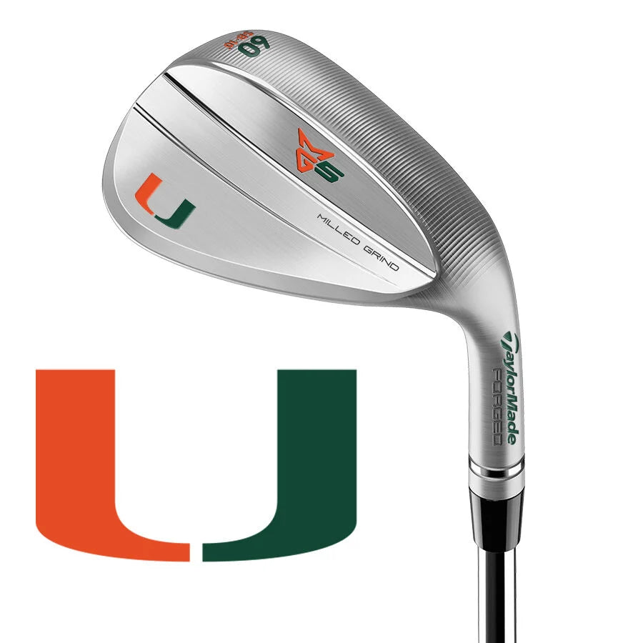 Miami MG5 56.12° SB Wedge - Dynamic Gold Tour Issue - Miami Hurricanes